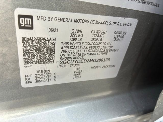 2021 Chevrolet Silverado 1500 LT