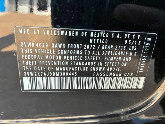 2013 Volkswagen Jetta Base