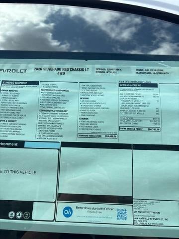 2026 Chevrolet Silverado 3500 HD Chassis Cab LT